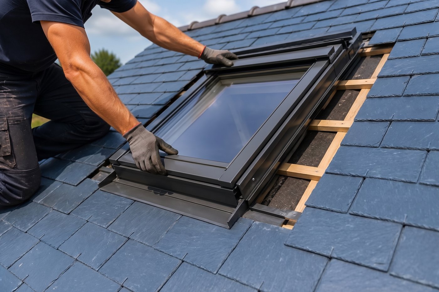 Installation et remplacement de Velux — Artisan Couvreur DF Fargeas, Gond-Pontouvre